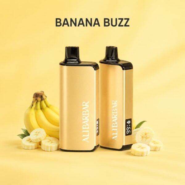 alibarbar 9000 puffs banana buzz