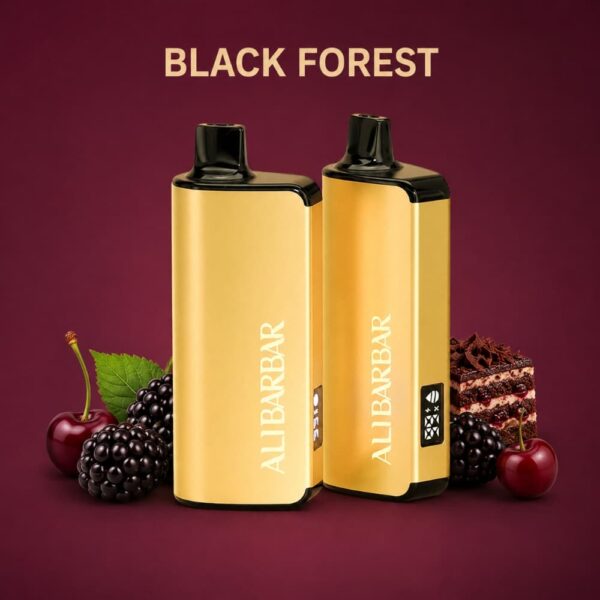 alibarbar 9000 puffs black forest