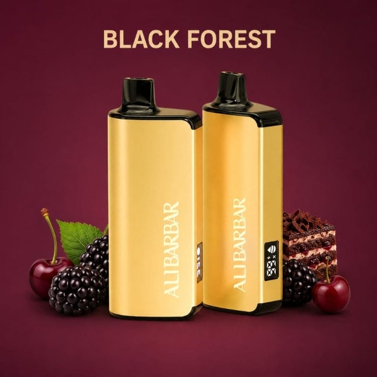 alibarbar 9000 puffs black forest
