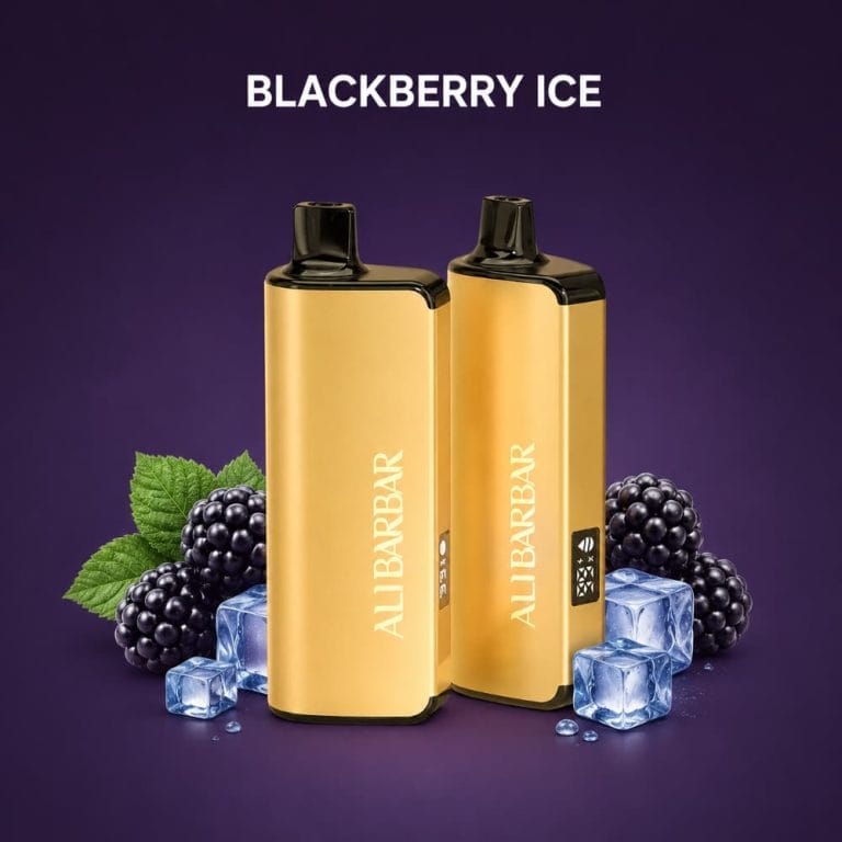 alibarbar 9000 puffs blackberry ice