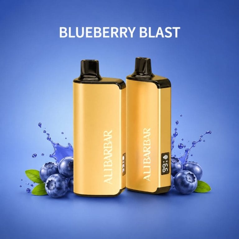 alibarbar 9000 puffs blueberry blast