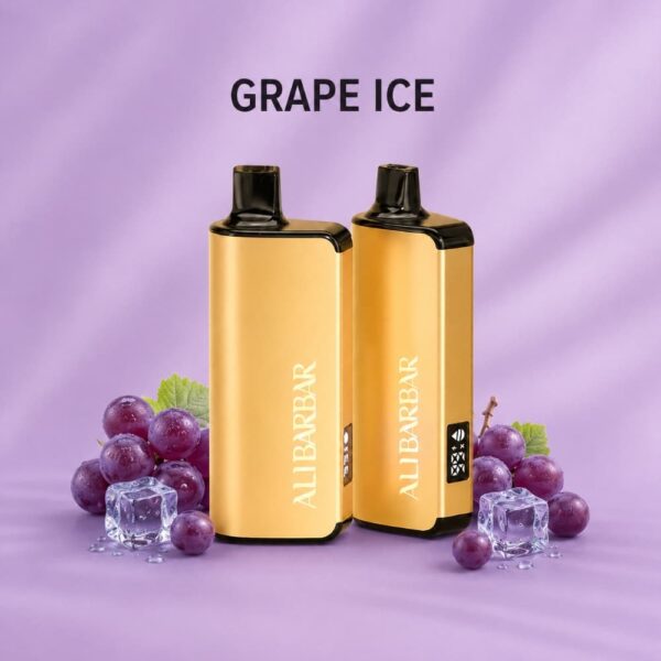 alibarbar 9000 puffs grape ice