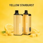 alibarbar 9000 puffs yellow starburst