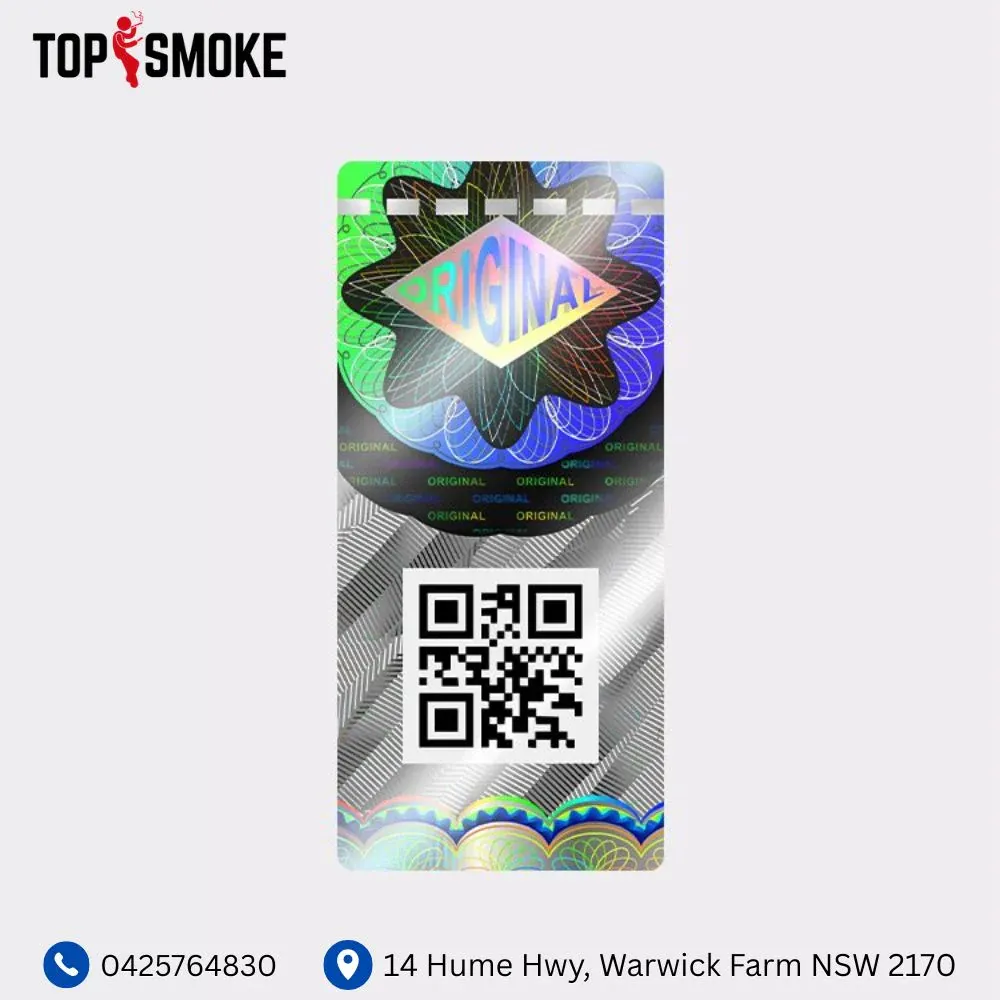 Hologram Cigarette Tax Stamp t