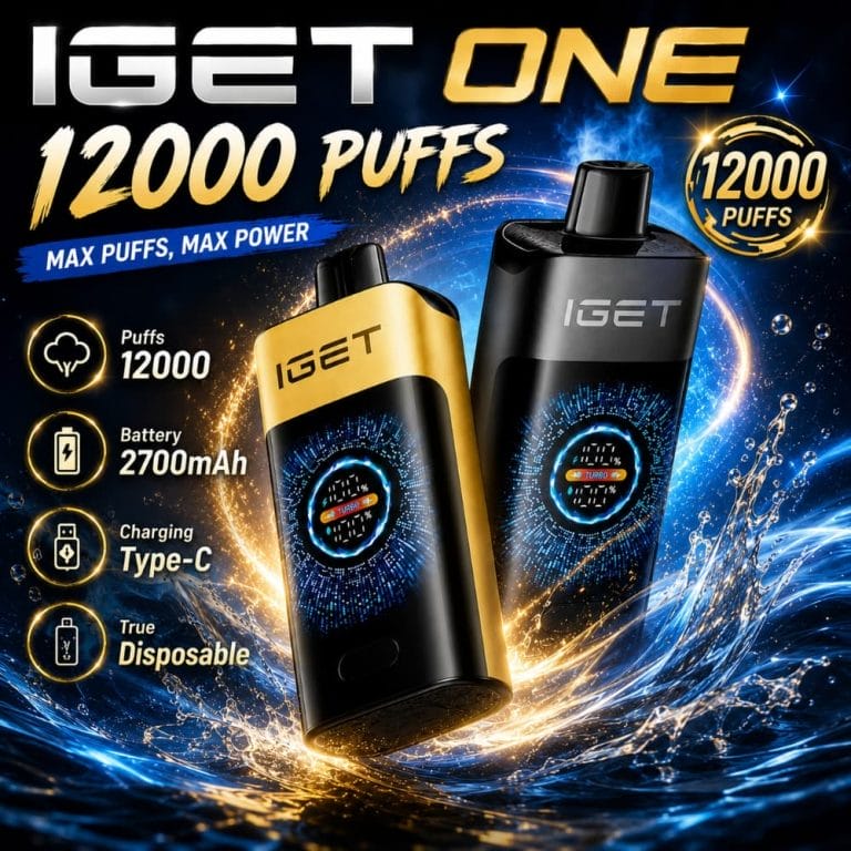 iget one 12000 puffs cover