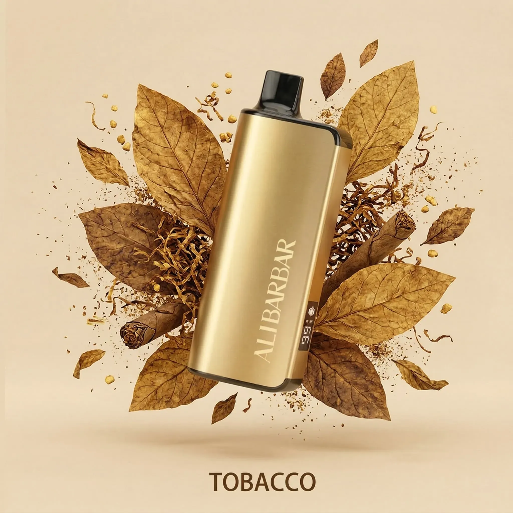 A vibrant arrangement of tropical fruits like mango, passion fruit, lime, and watermelon, representing the Sun-Drenched Tropical Escapes vape flavor category.