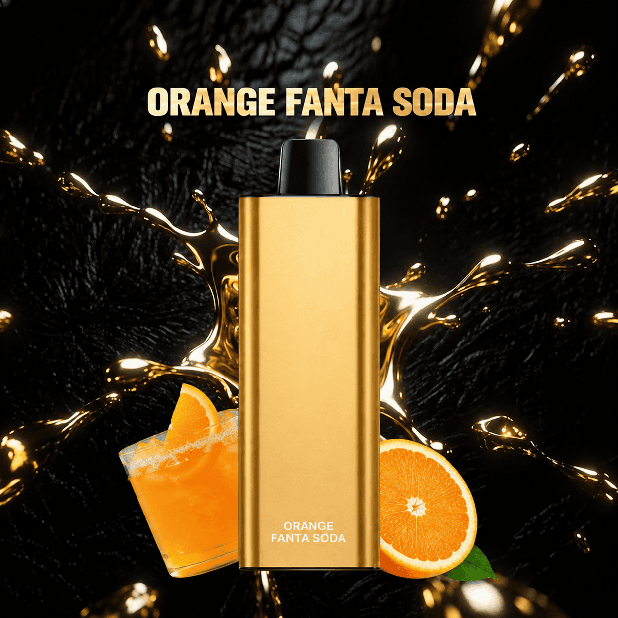 A sleek Umin Slick Plus vape device glowing against a vibrant Australian sunset, symbolizing a smooth and satisfying vape journey.