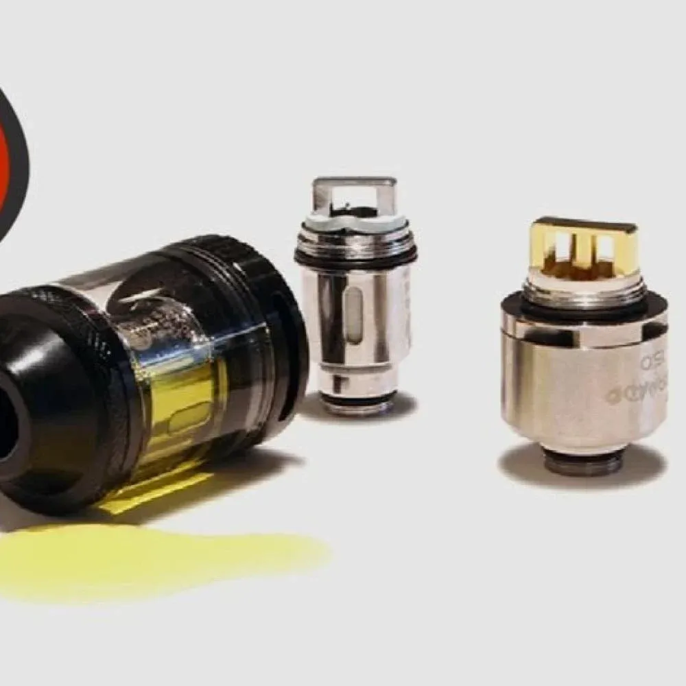 A close-up of a damaged vape device with a visibly swollen or bulging battery casing due to heat exposure.