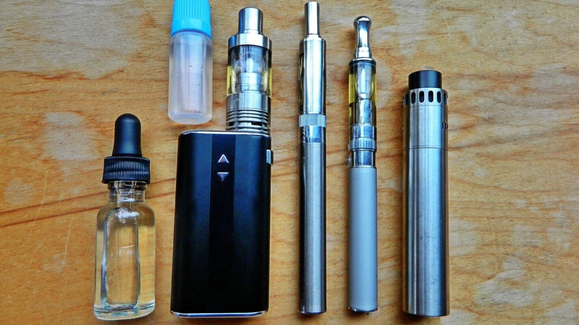 A modern vape device with a visual representation of Normal Mode and Boost Mode settings on its interface, possibly with glowing indicators.